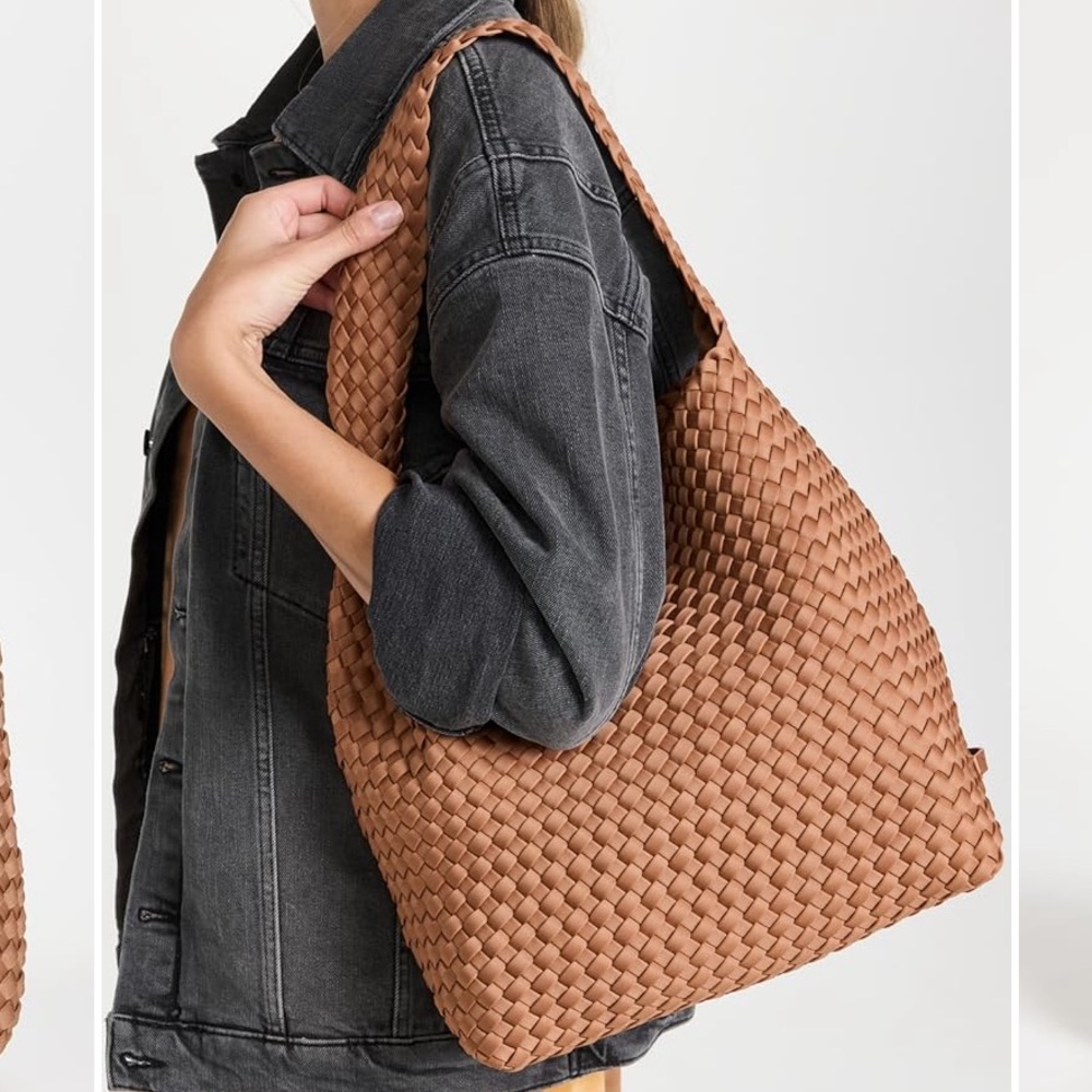 Naghedi Medium Nomad Hobo Tote - Cocoa (camel, discontinued)
